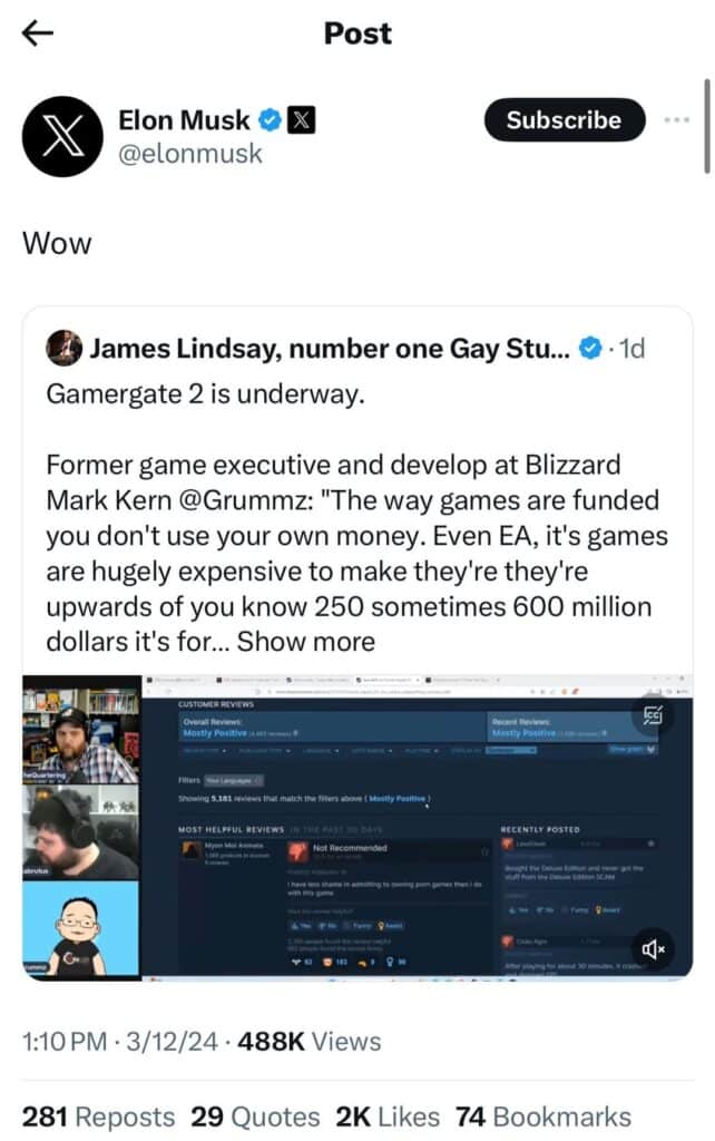 découvrez le monde fascinant d'elon musk en tant que gamer ! plongez dans ses passions vidéoludiques, ses jeux préférés et son impact sur l'industrie du jeu vidéo. un aperçu unique d'un entrepreneur visionnaire qui allie technologie et divertissement.