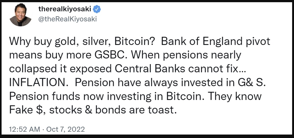 découvrez les perspectives de robert kiyosaki sur le bitcoin, une crypto-monnaie qui pourrait atteindre 1 million de dollars. analyse des opportunités d'investissement et des conseils financiers pour maximiser vos gains dans le monde des cryptos.