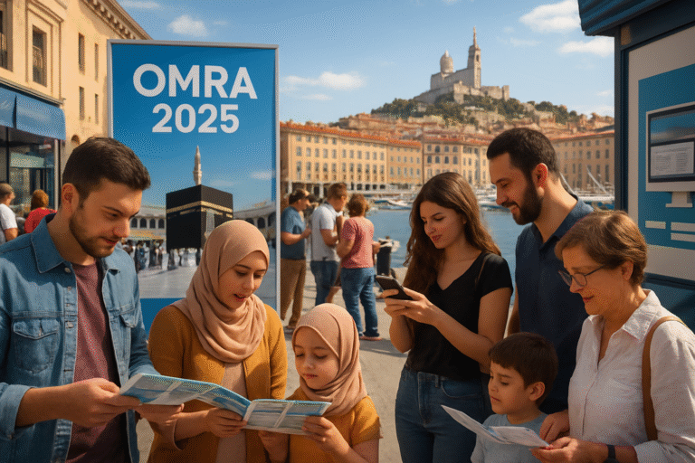 découvrez comment comparer les tarifs omra au départ de marseille pour 2025. conseils pratiques pour trouver les meilleures offres, économiser sur votre voyage religieux et réserver auprès d'agences fiables.