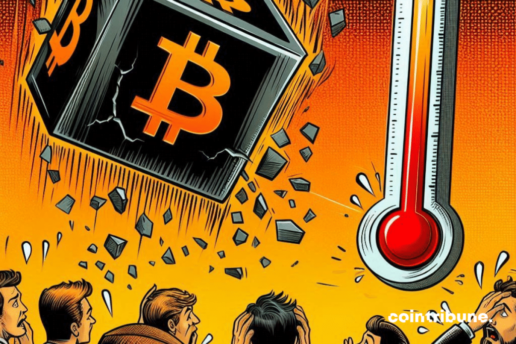 le prix du bitcoin chute à 67 000 $, marquant une phase de peur extrême sur le marché des cryptomonnaies.