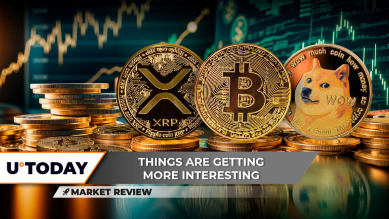 le bitcoin approche les 67 000 $, tandis qu'ethereum, xrp et dogecoin restent stables sur le marché des cryptomonnaies.