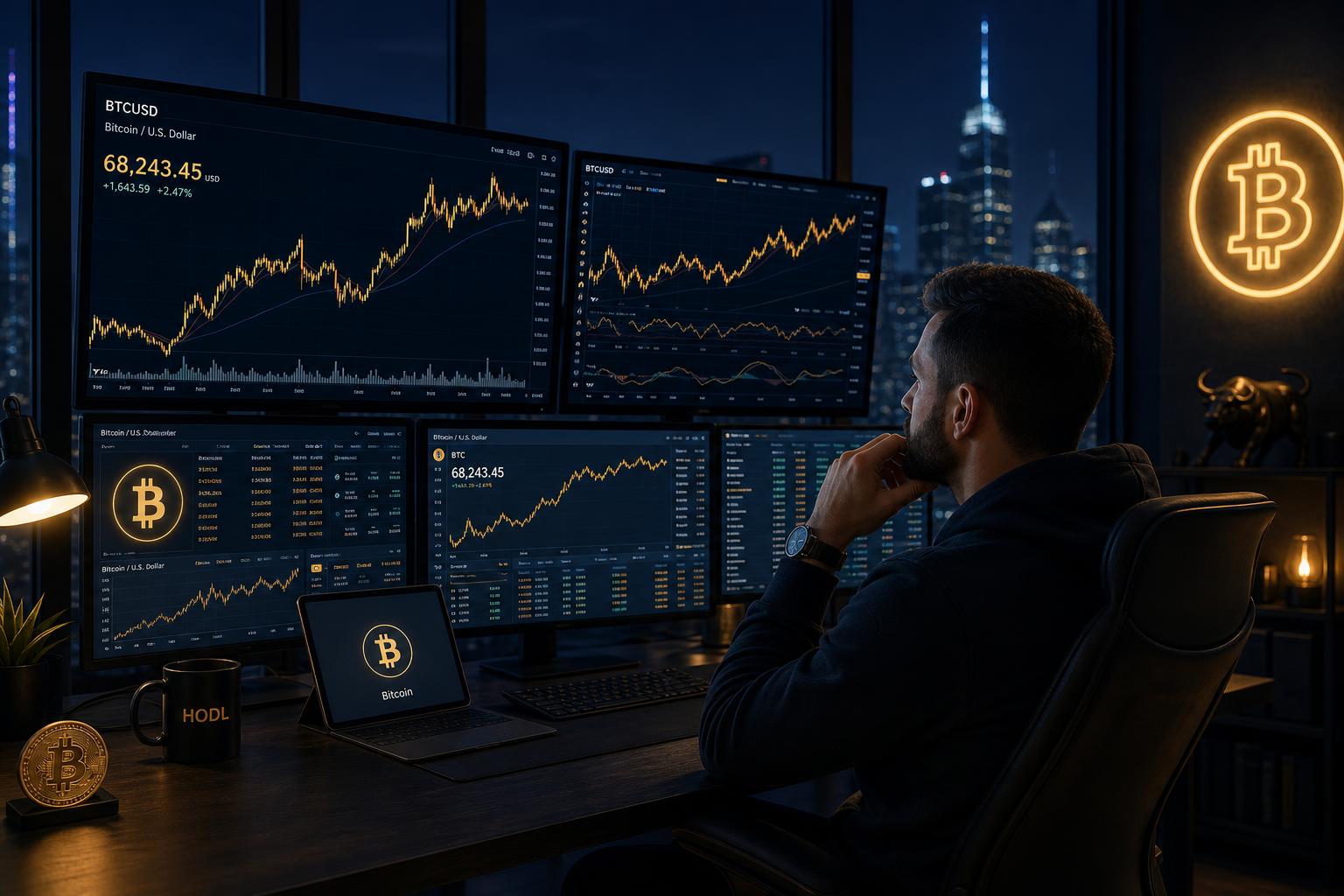 bitcoin chute sous 77 000 $, mais trois signes clés suggèrent un potentiel rebond imminent sur le marché.