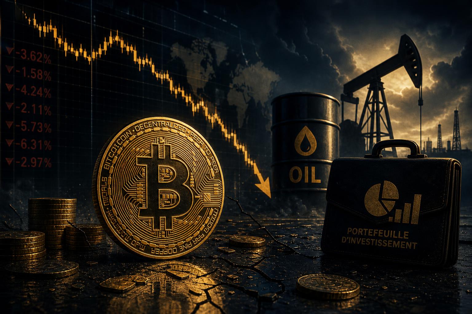 bitcoin reste sous la barre des 77 000 $ après quatre jours consécutifs de baisse, reflétant une tendance à la prudence sur le marché des cryptomonnaies.