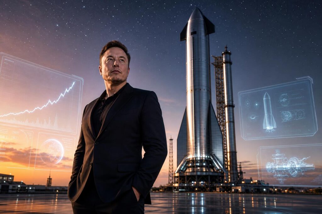 découvrez comment elon musk utilise l'innovation et la vision audacieuse pour faire de spacex un leader mondial, ouvrant la voie à l'ère des trillionnaires.