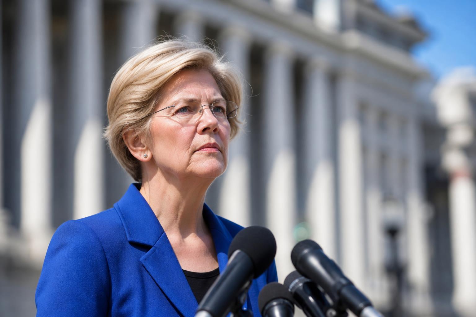 elizabeth warren accuse donald trump de manipuler le régulateur afin de favoriser financièrement ses proches, soulevant des inquiétudes sur l'intégrité des institutions.