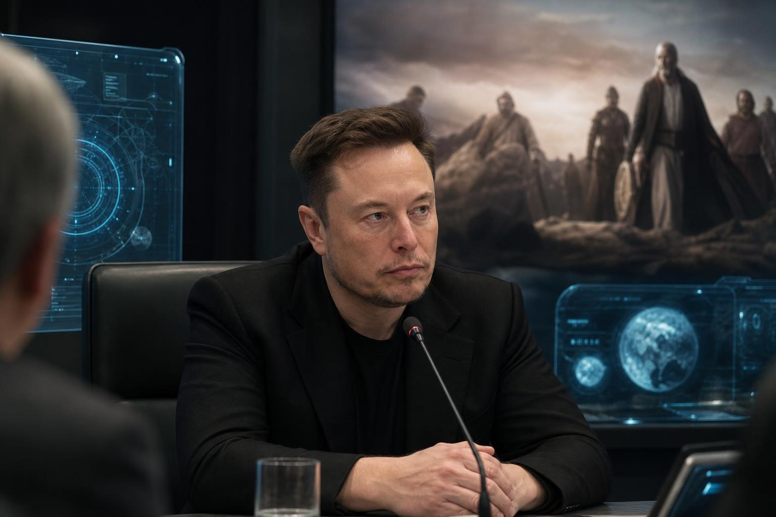 elon musk exprime son désaccord avec la décision de christopher nolan de confier le rôle d’hélène à lupita nyong’o, suscitant un débat dans le monde du cinéma.