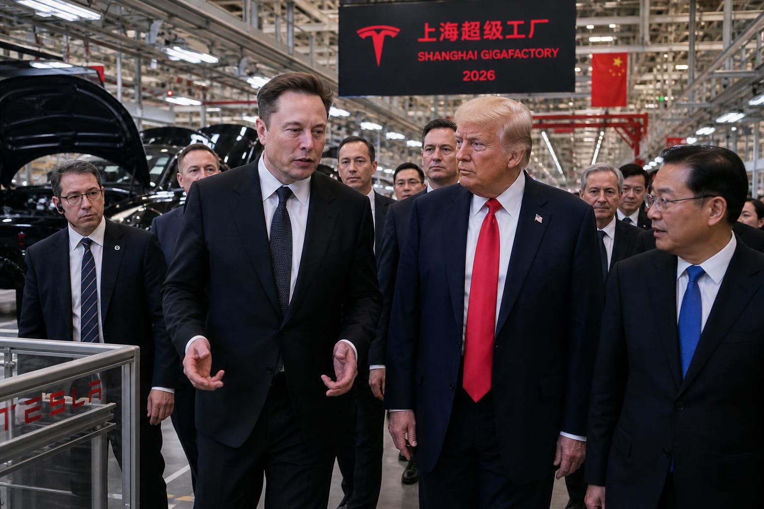 découvrez le mystère dévoilé en quatre mots sur la rencontre entre elon musk et donald trump en chine.