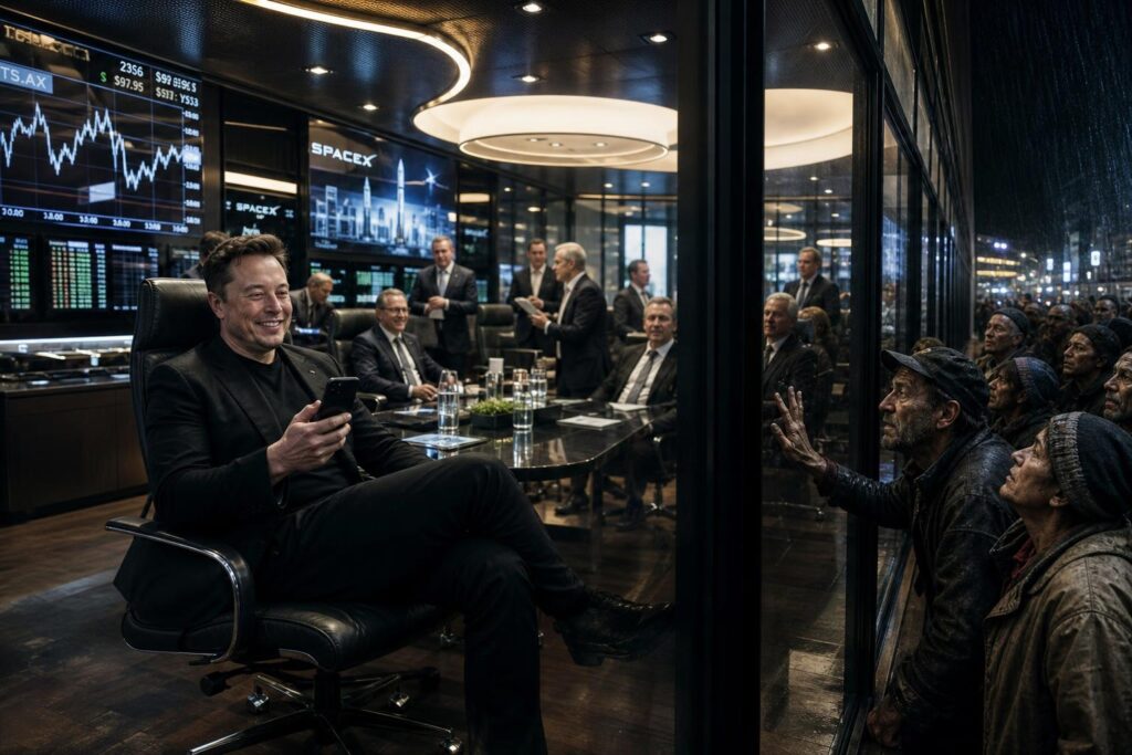 découvrez comment elon musk profite d'un traitement privilégié lors des introductions en bourse, tandis que les petits actionnaires se retrouvent exclués du jeu.
