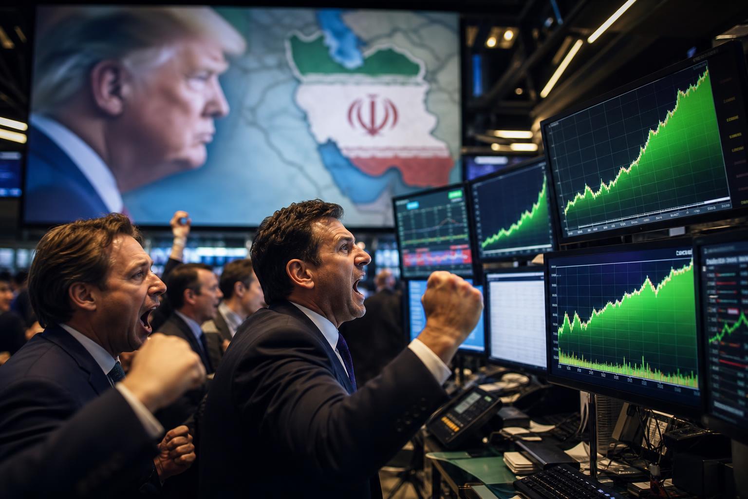découvrez comment la décision de trump concernant l'iran a provoqué une frénésie boursière atteignant 350 milliards de dollars, avec des conséquences inattendues pour les marchés.