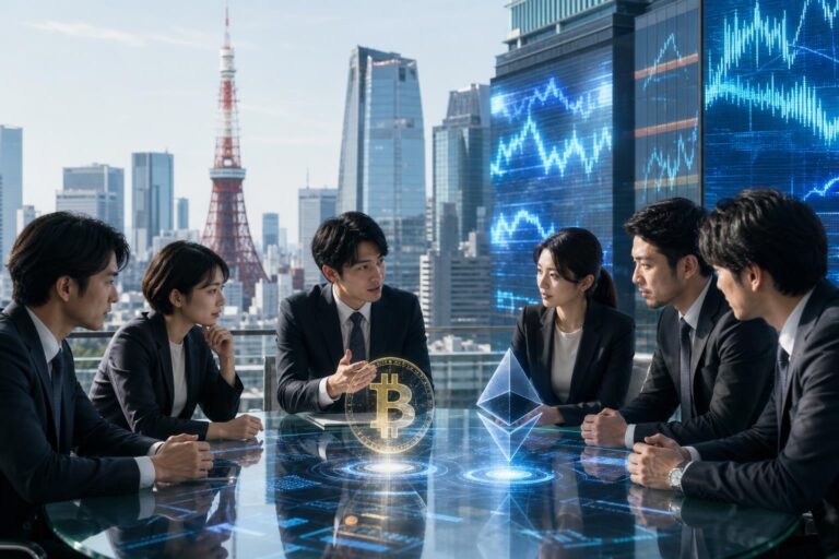 découvrez comment les principaux courtiers japonais intègrent désormais l'investissement en bitcoin et ethereum, ouvrant de nouvelles opportunités sur le marché des cryptomonnaies.