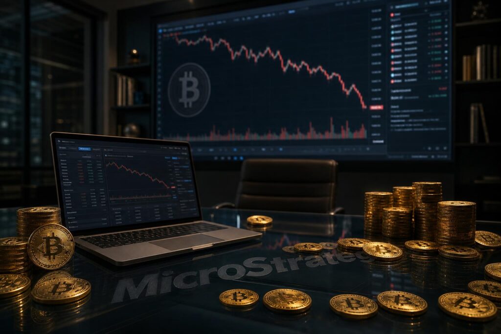 microstrategy transfère 30 millions de dollars en bitcoin vers coinbase prime, alimentant les spéculations sur une possible vente massive imminente de ses actifs numériques.