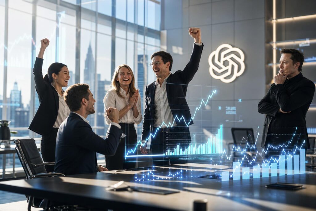 découvrez comment openai s'impose face à elon musk et se prépare à faire son entrée spectaculaire en bourse, marquant une nouvelle ère dans le domaine de l'intelligence artificielle.