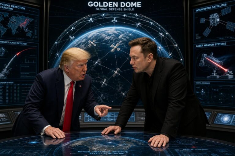découvrez comment donald trump fait appel à elon musk pour développer un bouclier spatial de défense anti-missiles innovant et ambitieux.