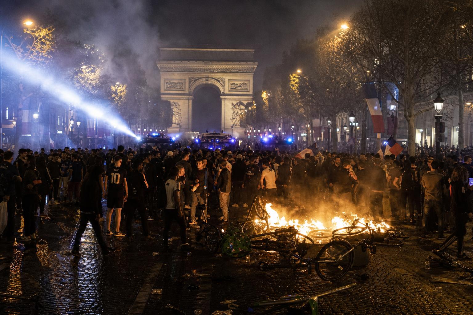 elon musk pointe paris comme responsable des violences survenues après le sacre du psg, suscitant un débat intense sur les responsabilités et les mesures à prendre.