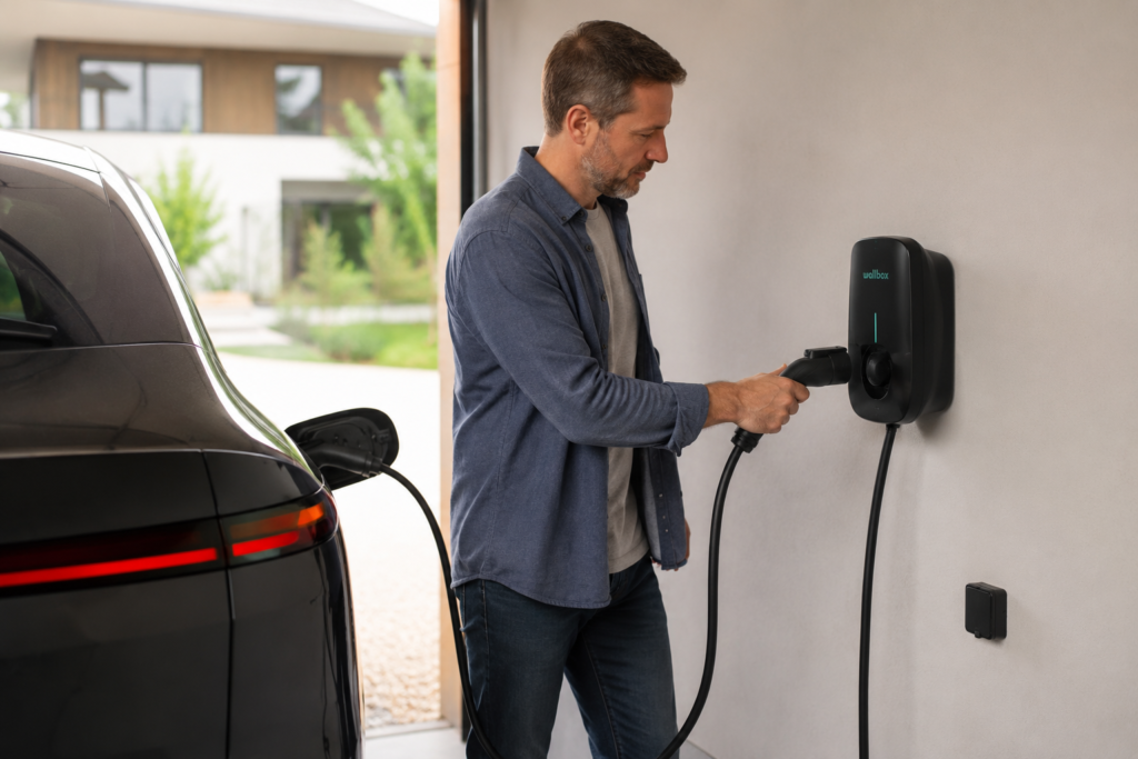 bornes de recharge à domicile