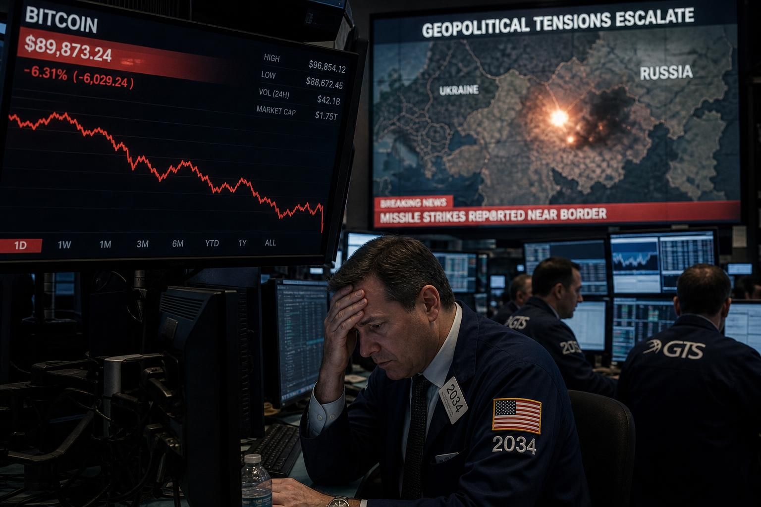 bitcoin chute sous les 60 000 dollars pour la première fois depuis longtemps, impacté par une confluence de pressions économiques et financières.