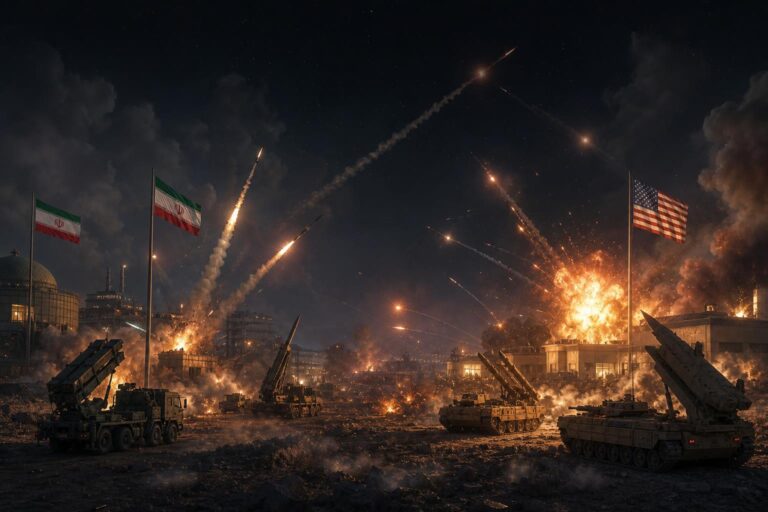 découvrez l'escalade récente du conflit iran-états-unis avec un échange intensifié de frappes de missiles entre téhéran et washington, analysant les enjeux géopolitiques et les impacts potentiels.