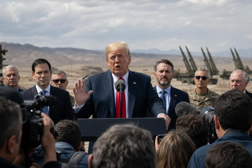 trump affirme que l'iran a réduit son arsenal de missiles à seulement 21-22%, dans le contexte du conflit au moyen-orient, suscitant des tensions et des réactions internationales.