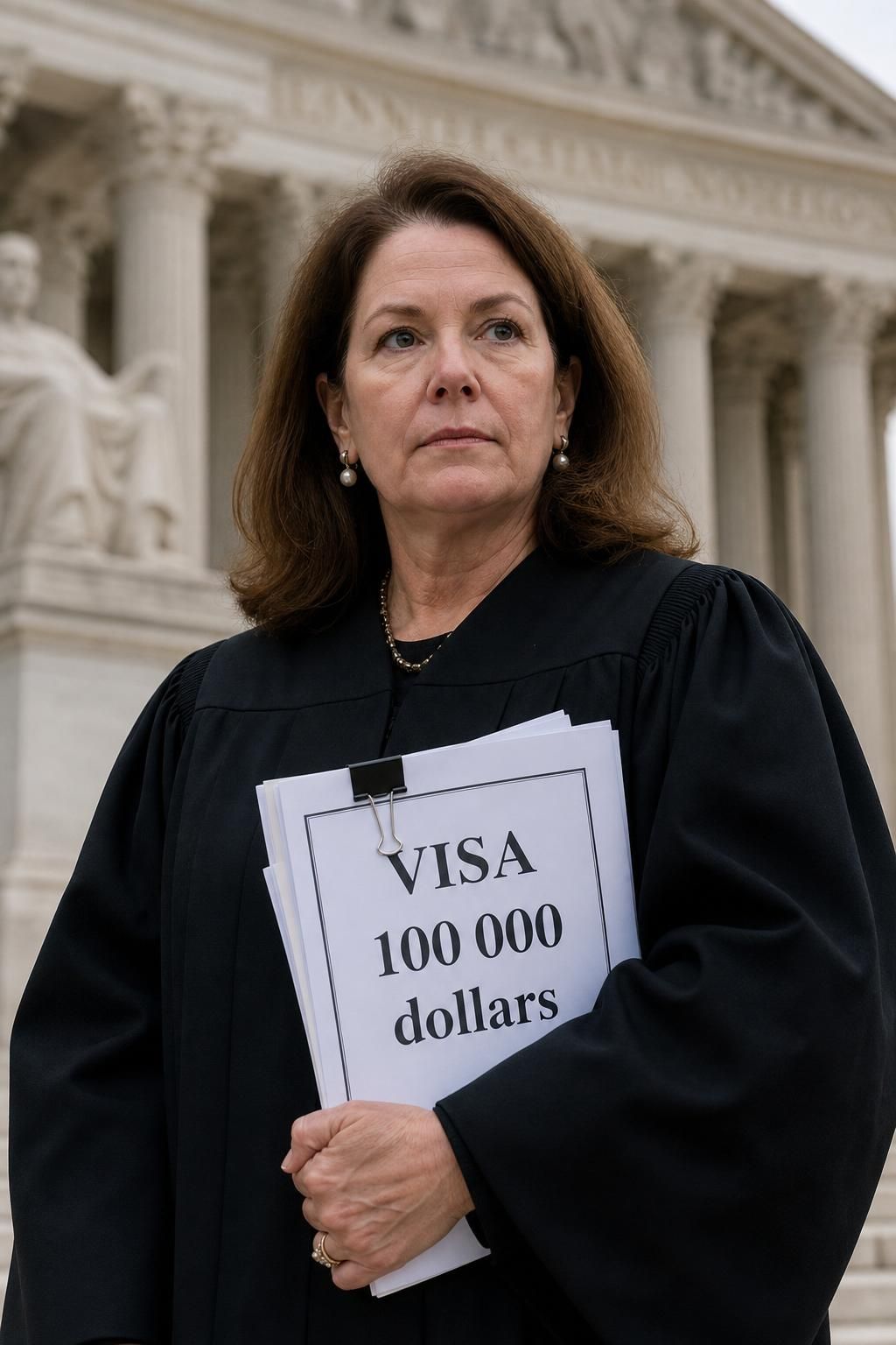 un juge américain annule la validité d'un visa à 100 000 dollars, soulevant des questions sur les procédures d'immigration aux états-unis.