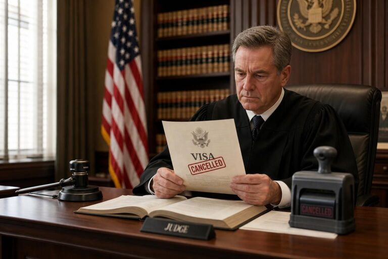 un juge américain annule la validité d'un visa coûteux de 100 000 dollars, remettant en cause les procédures d'obtention et créant un précédent juridique aux états-unis.