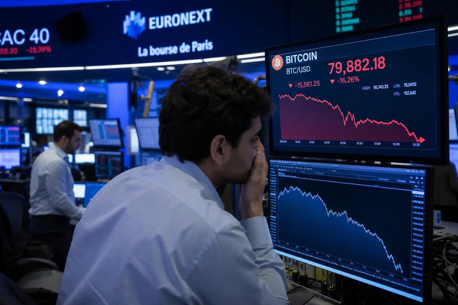 le bitcoin vacille près de son plus bas niveau historique depuis l'élection de trump, analysant les facteurs et les impacts sur le marché des cryptomonnaies.