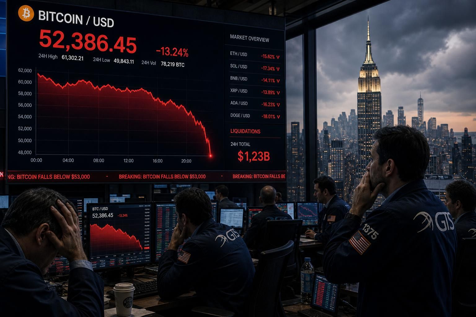 le bitcoin plonge sous les 70 000 dollars, suscitant l'inquiétude des investisseurs face à une possible spirale descendante du marché des cryptomonnaies.