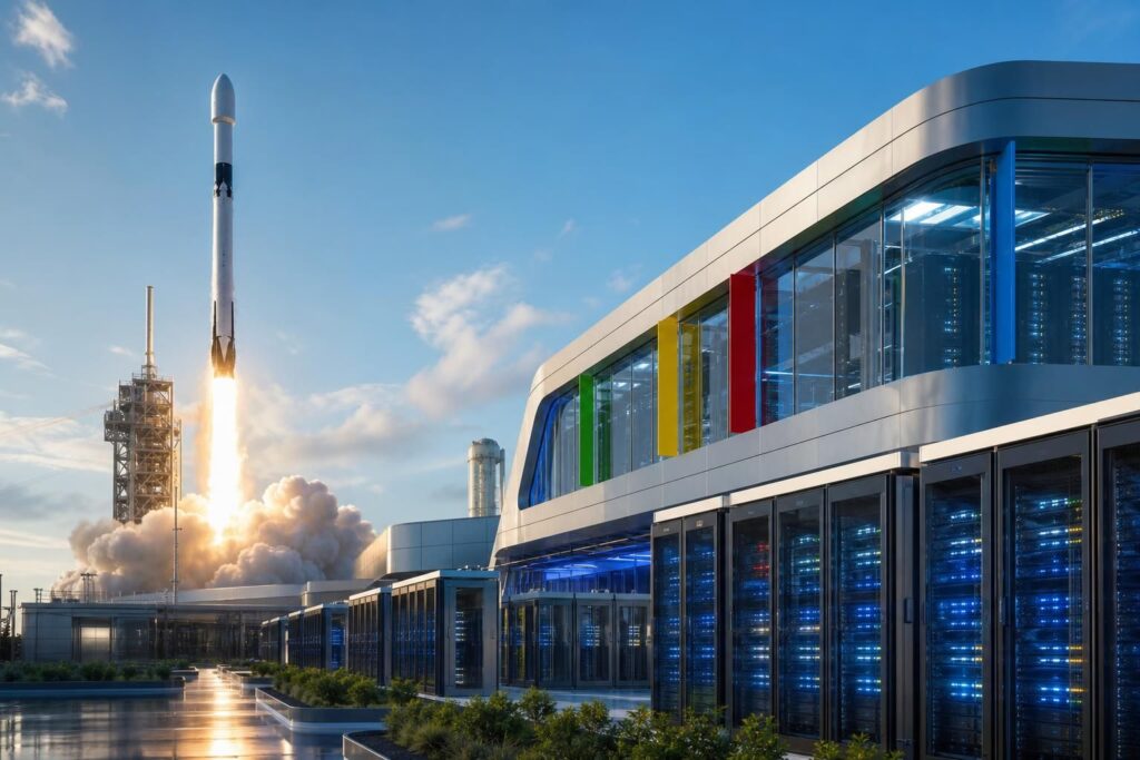 spacex signe un contrat important pour fournir une infrastructure de calcul basée sur l'ia à google, renforçant ainsi son partenariat technologique stratégique.
