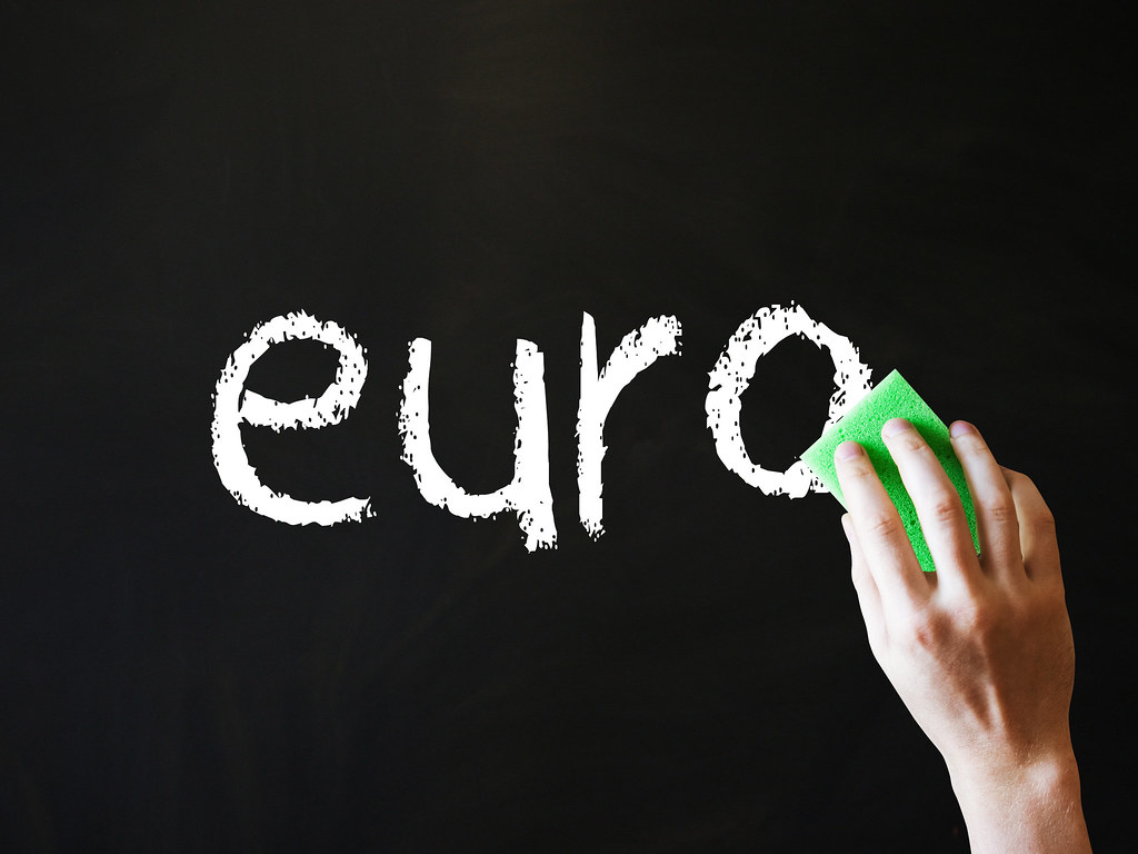 Billets en euros, illustration des finances publiques et du deficit francais